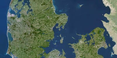 Mapa danska satelit 